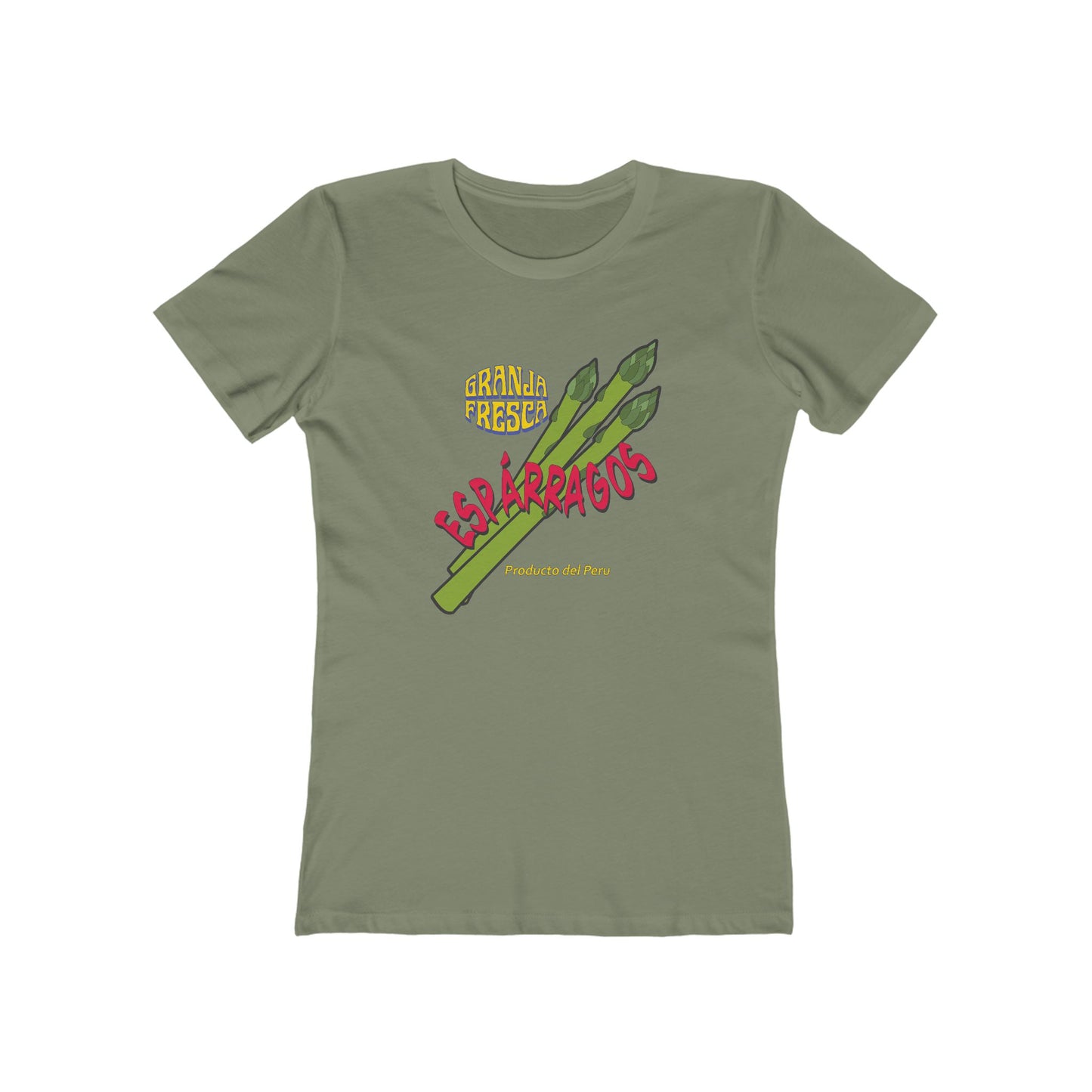 Asparagus T-Shirt Product of Peru Tee Women's