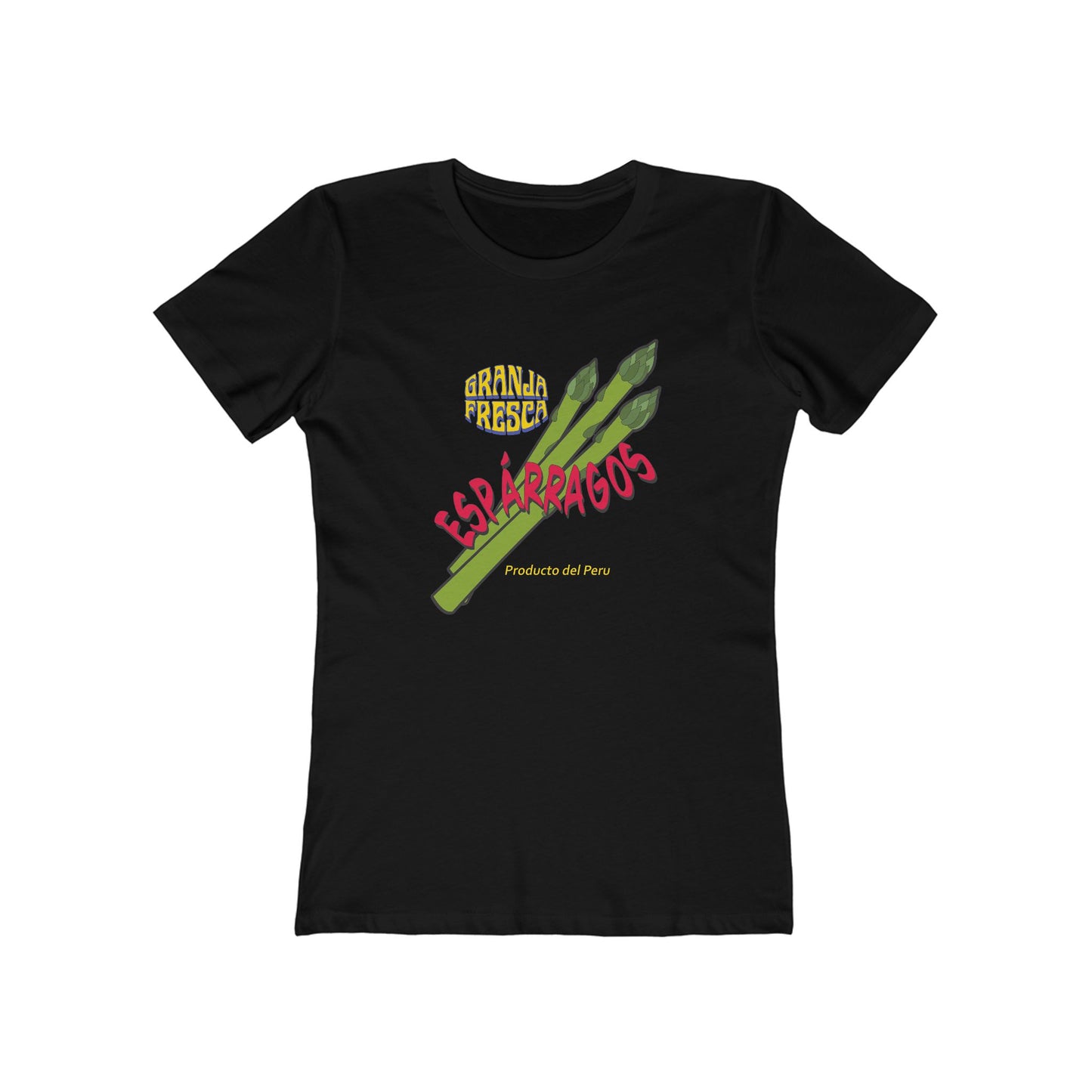 Asparagus T-Shirt Product of Peru Tee Women's