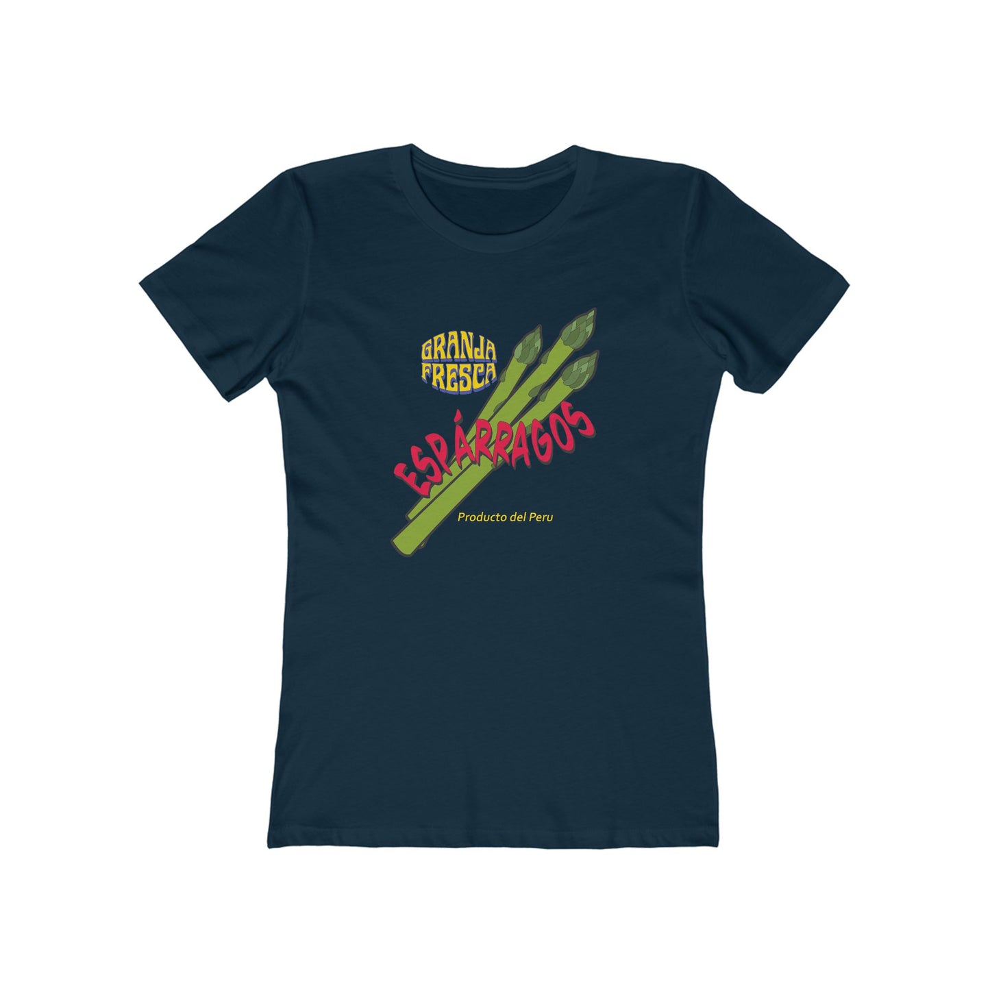 Asparagus T-Shirt Product of Peru Tee Women's