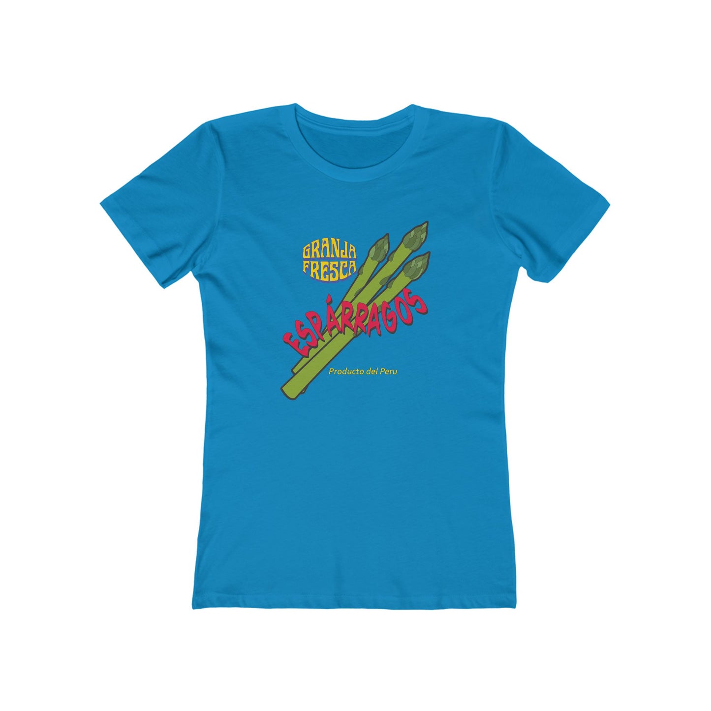 Asparagus T-Shirt Product of Peru Tee Women's