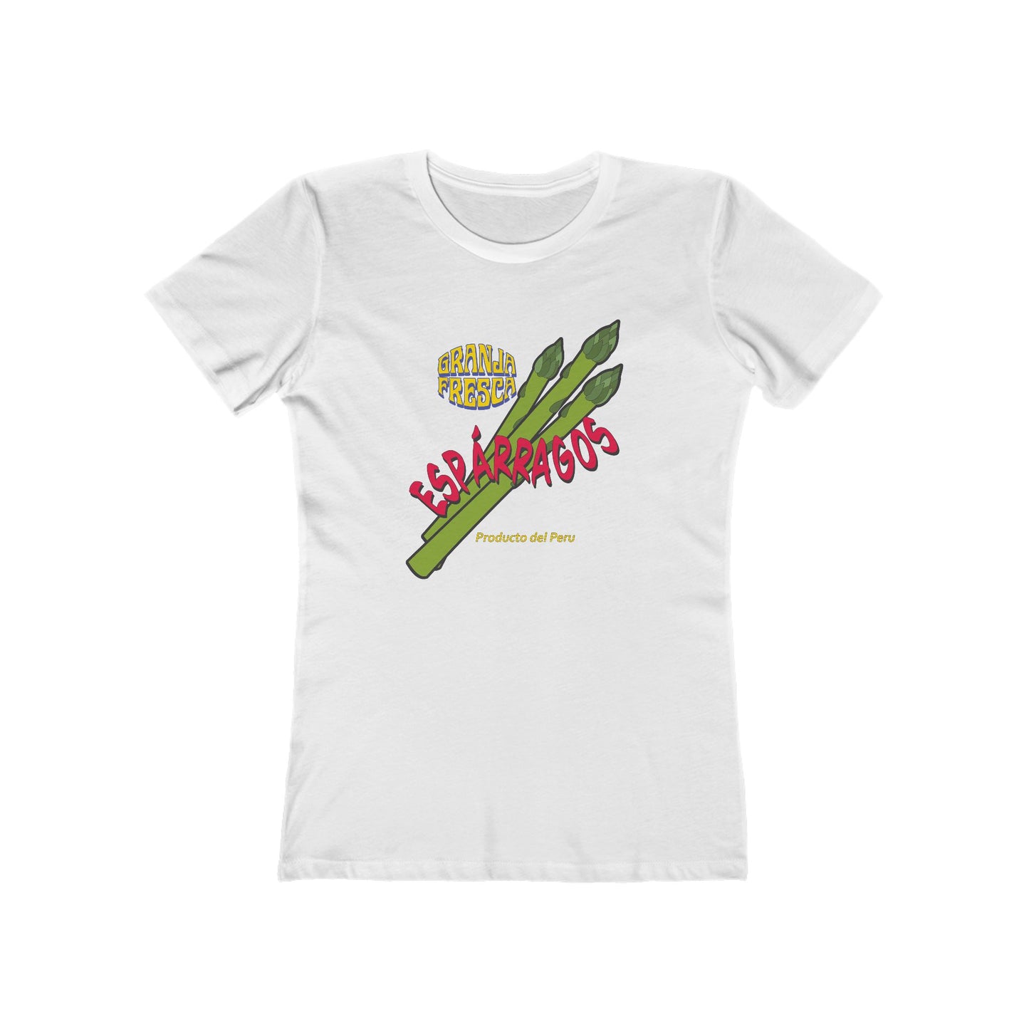 Asparagus T-Shirt Product of Peru Tee Women's