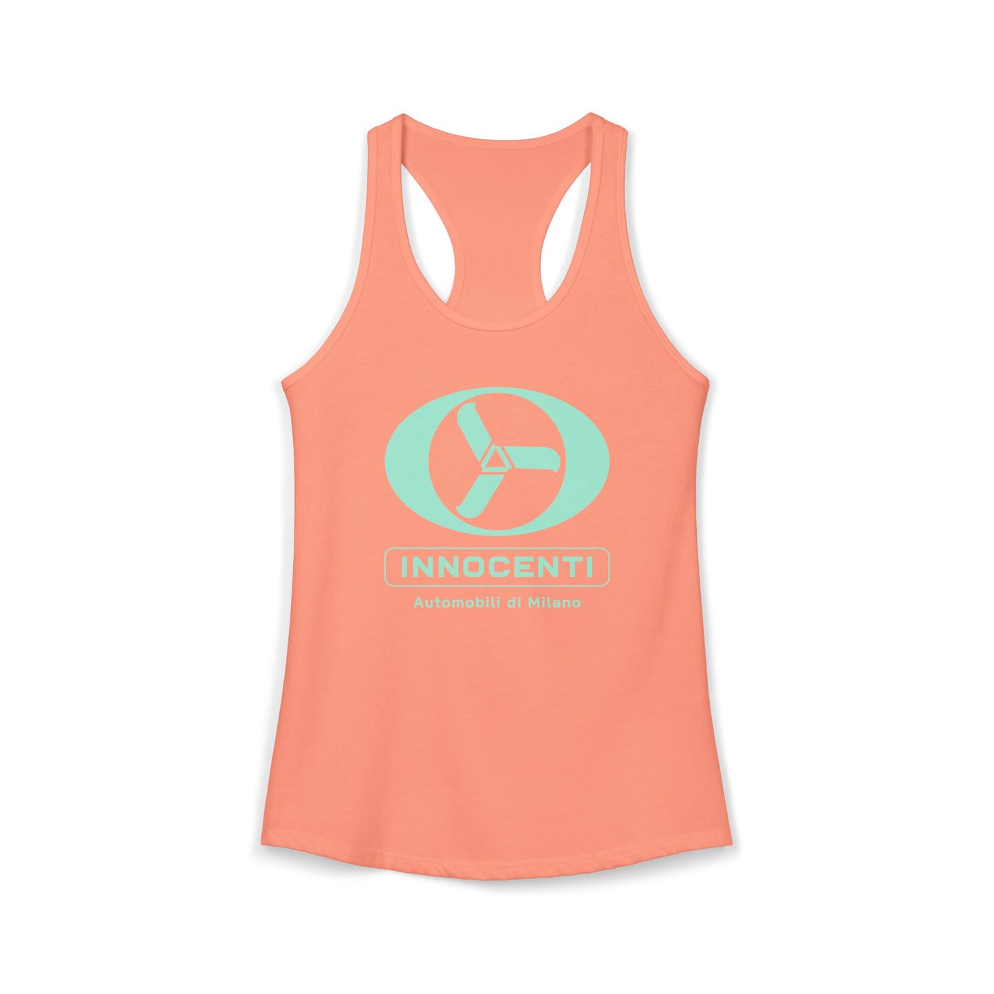 Innocenti Tank Top Classic Italian Car Women's Racerback