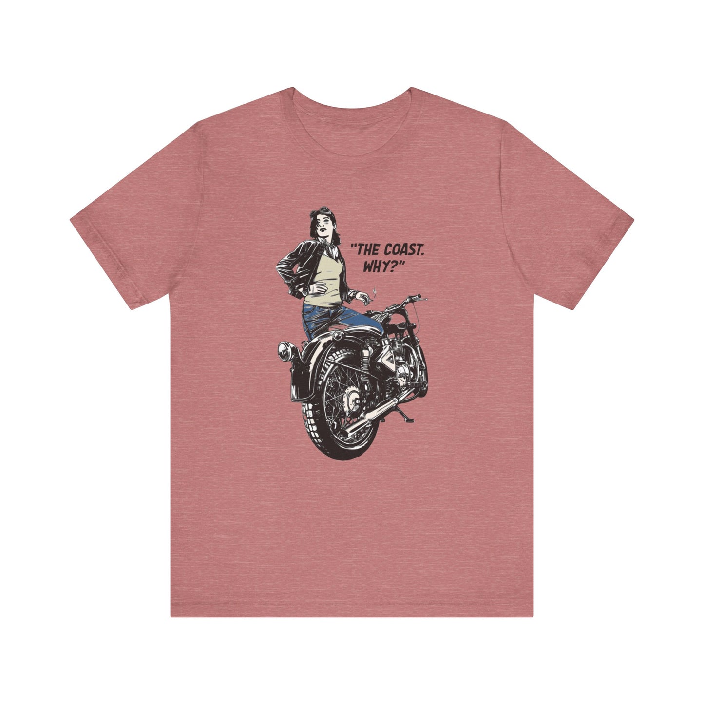 The Coast - Motorcycle - Unisex T-Shirt