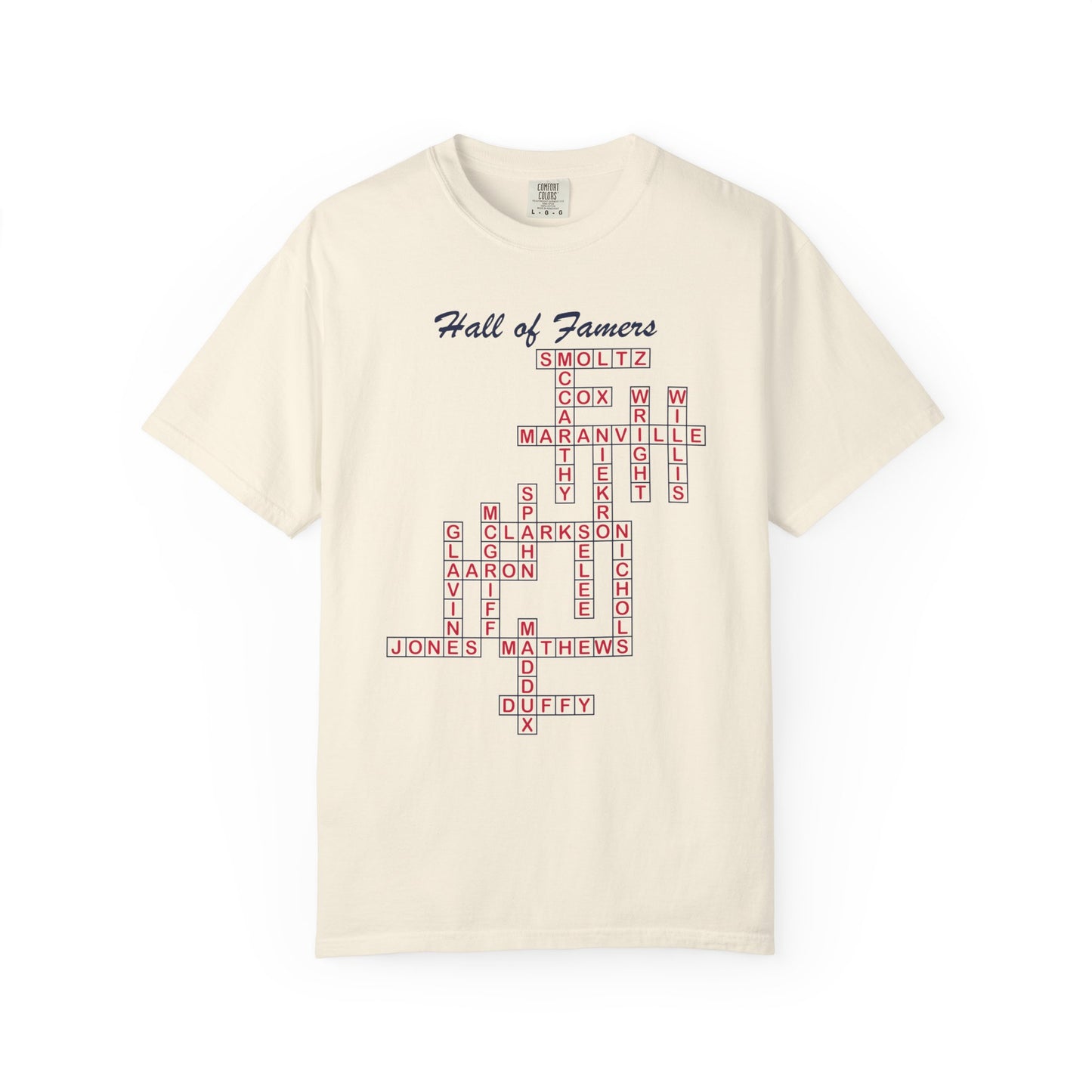 Braves Hall of Famers Crossword Unisex Tee
