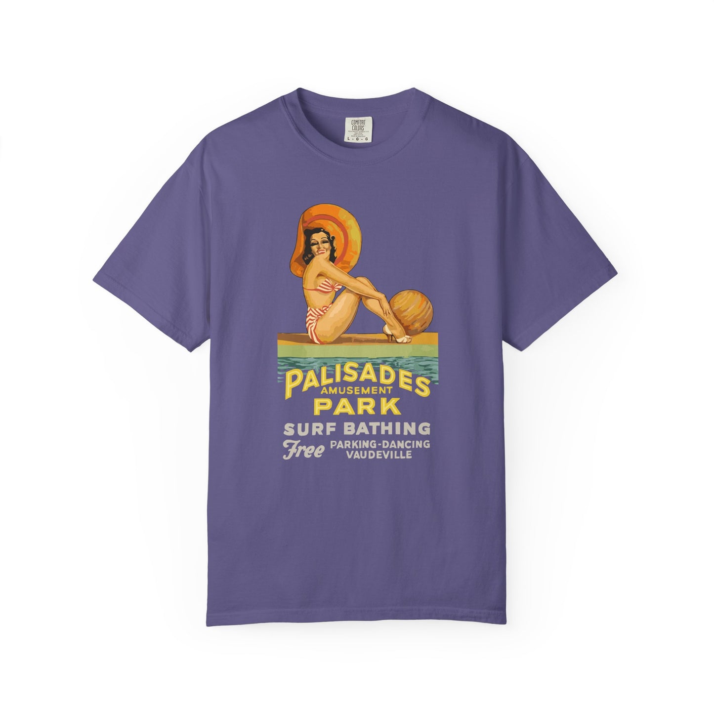 Palisades Amusement Park T-Shirt, New Jersey Tee Unisex