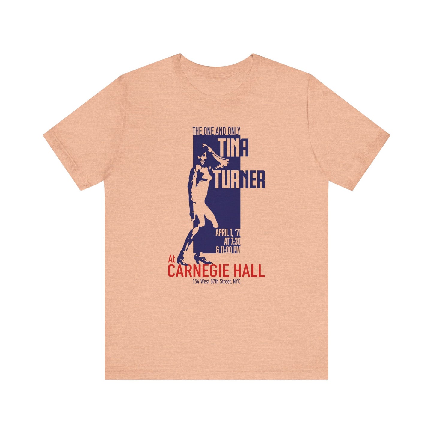 Tina Turner at Carnegie Hall - Unisex T-Shirt