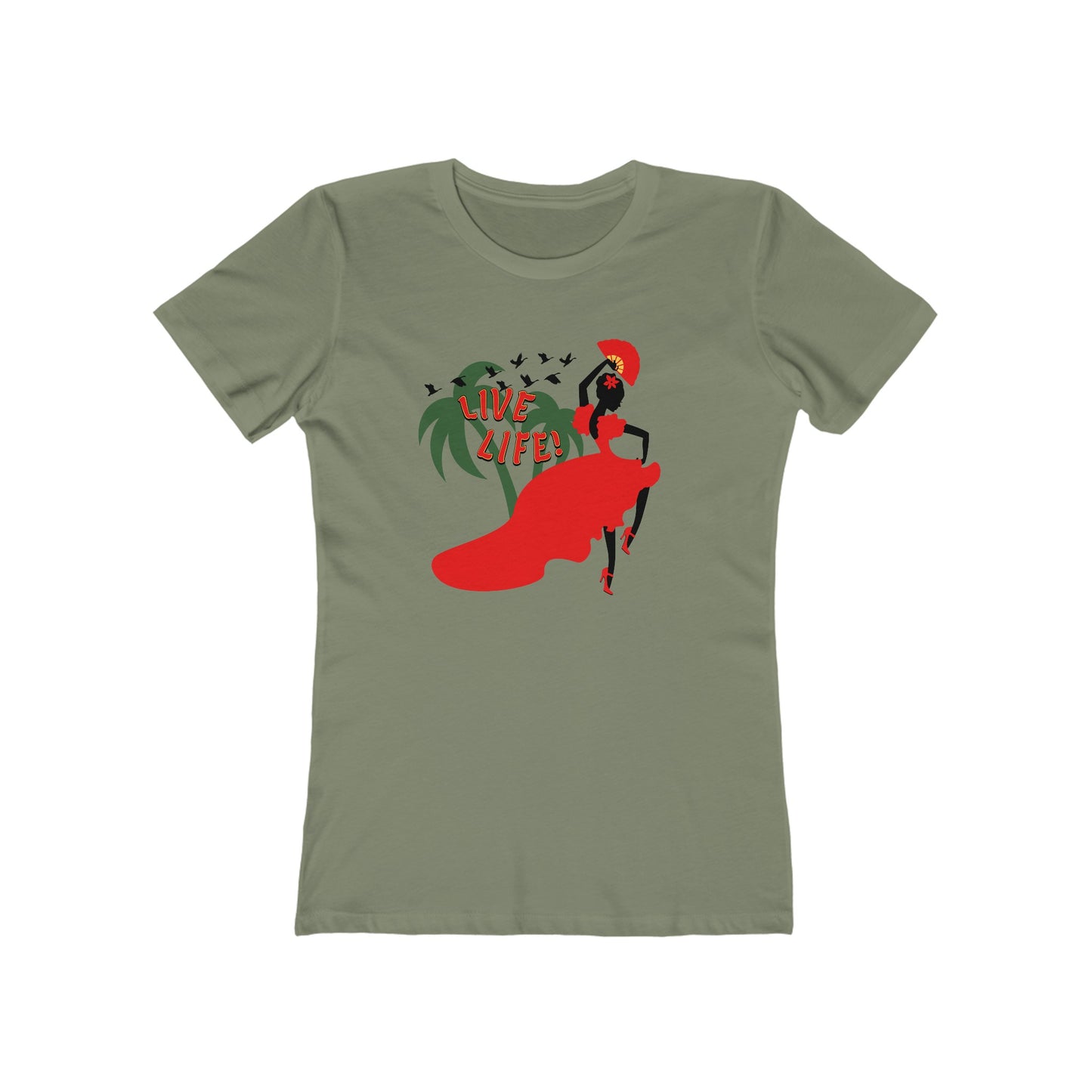 Live Life - Flamenco - Women's T-Shirt