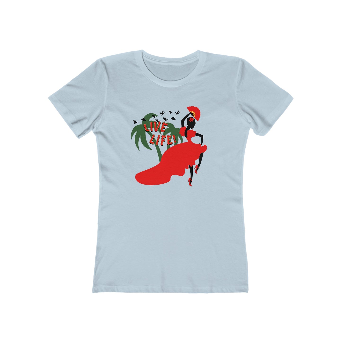 Live Life - Flamenco - Women's T-Shirt