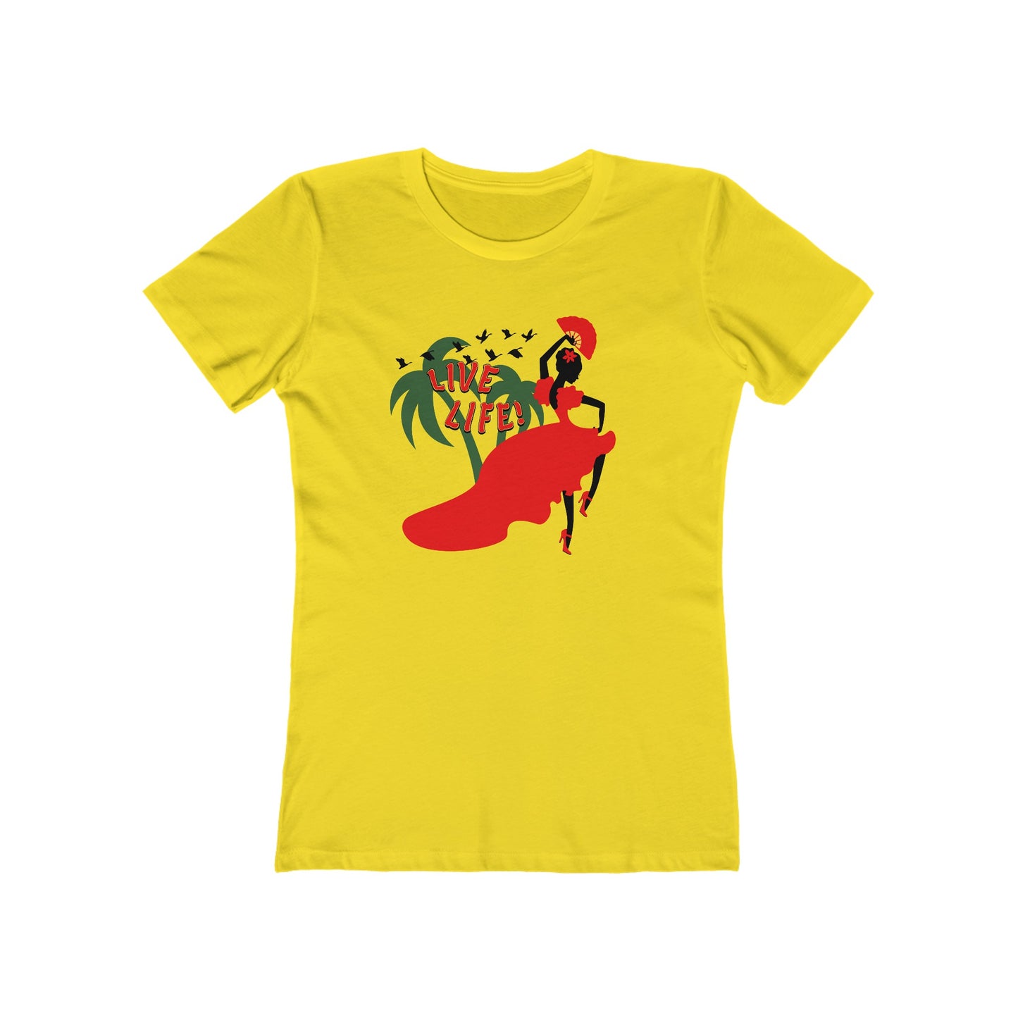 Live Life - Flamenco - Women's T-Shirt