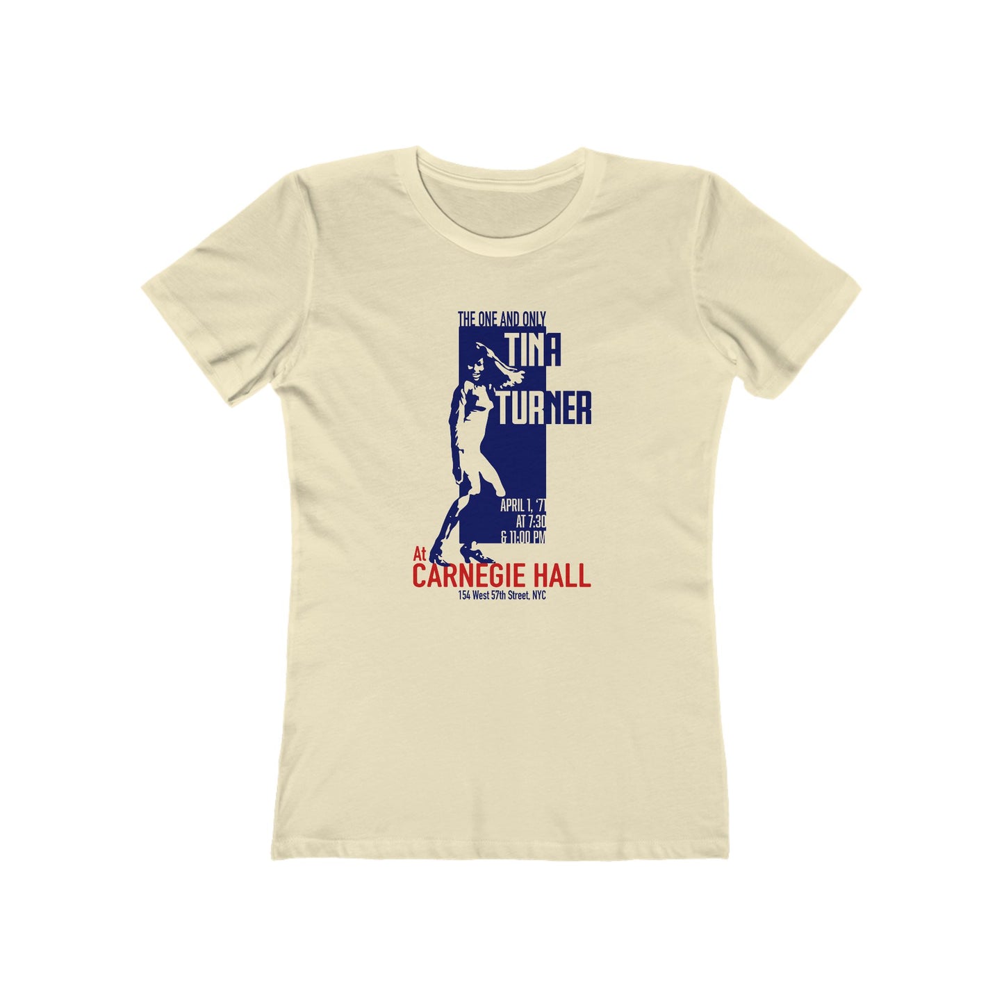 Tina Turner at Carnegie Hall - Women's T-Shirt