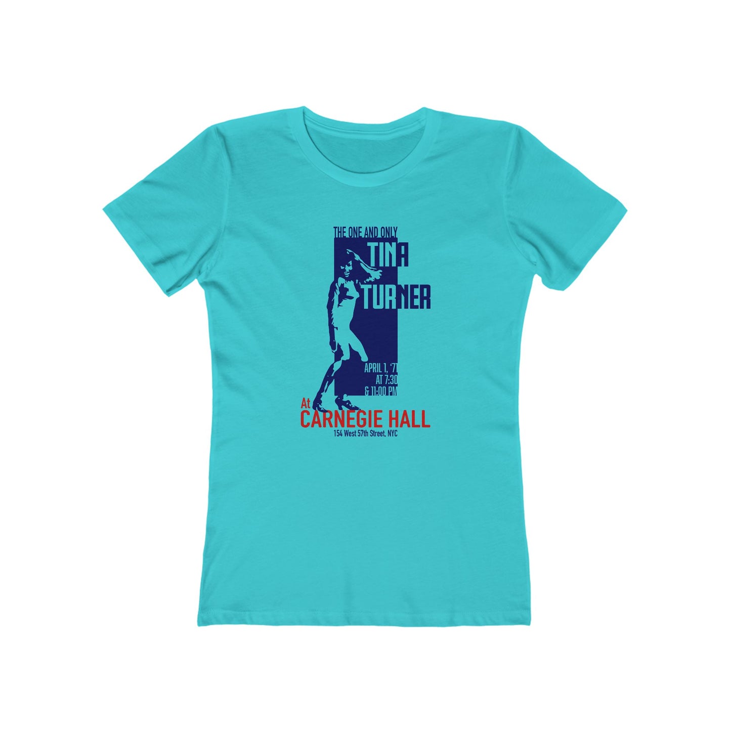 Tina Turner at Carnegie Hall - Women's T-Shirt