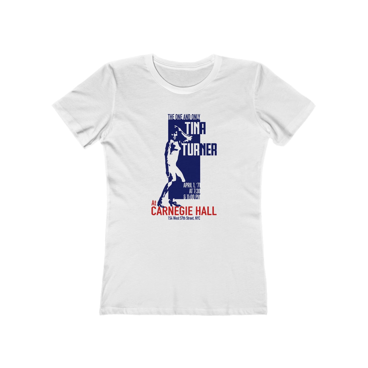 Tina Turner at Carnegie Hall - Women's T-Shirt