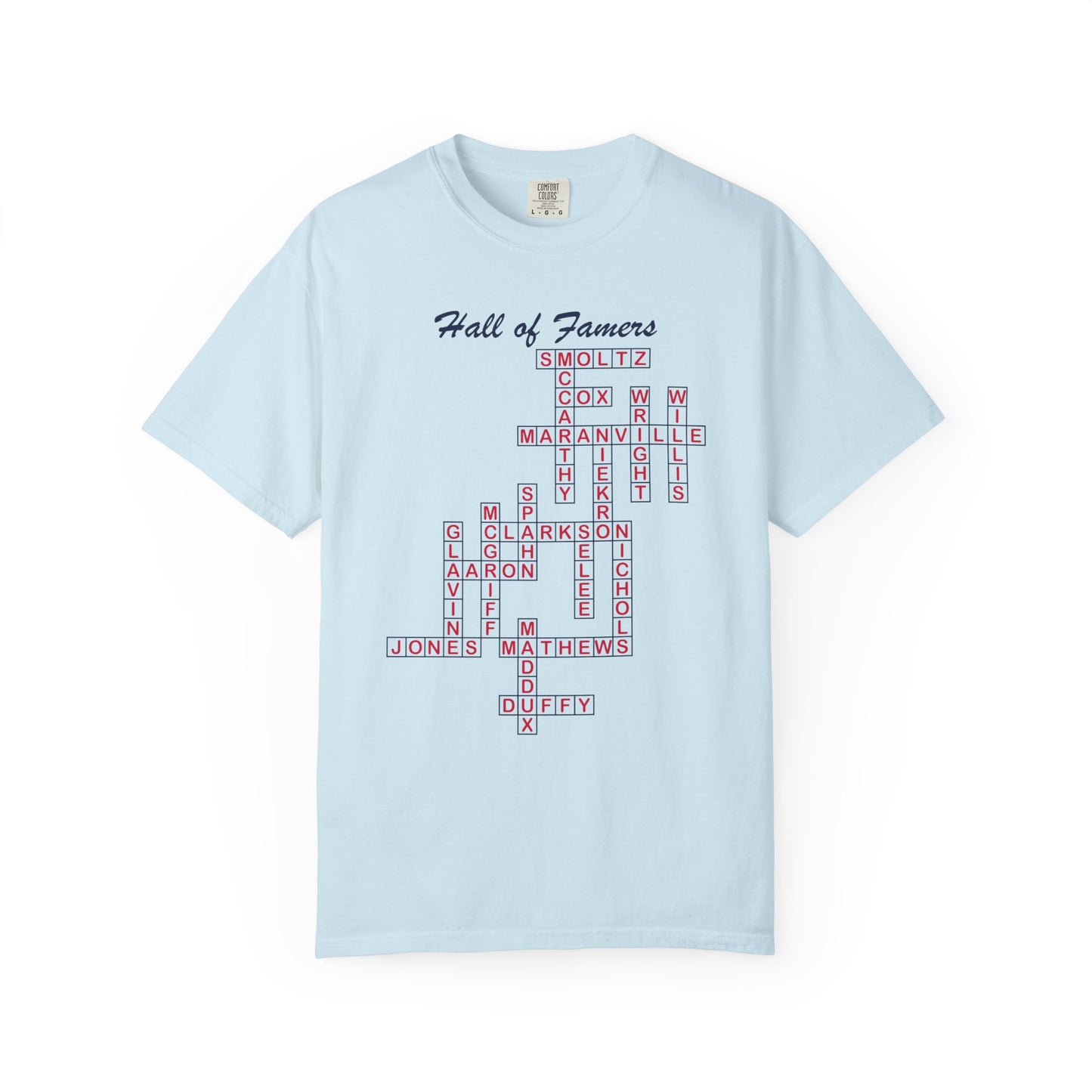 Braves Hall of Famers Crossword Unisex Tee
