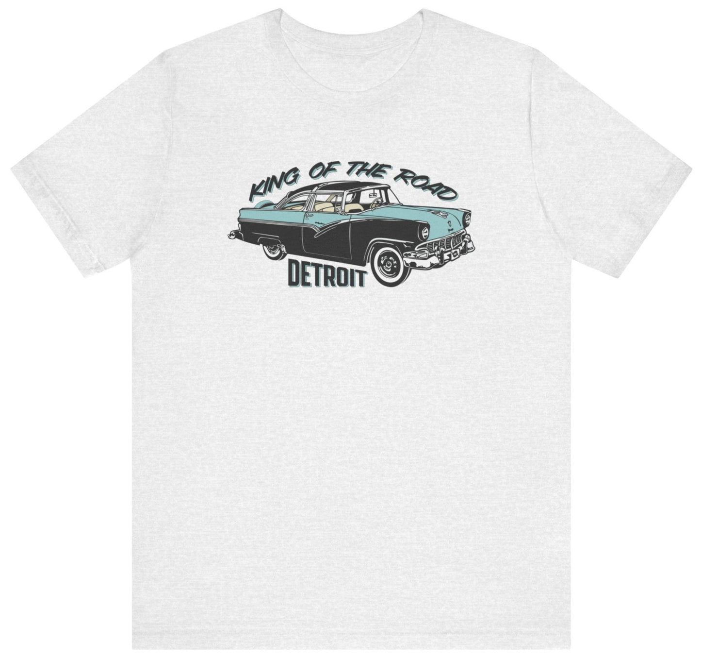 Detroit classic car t shirt