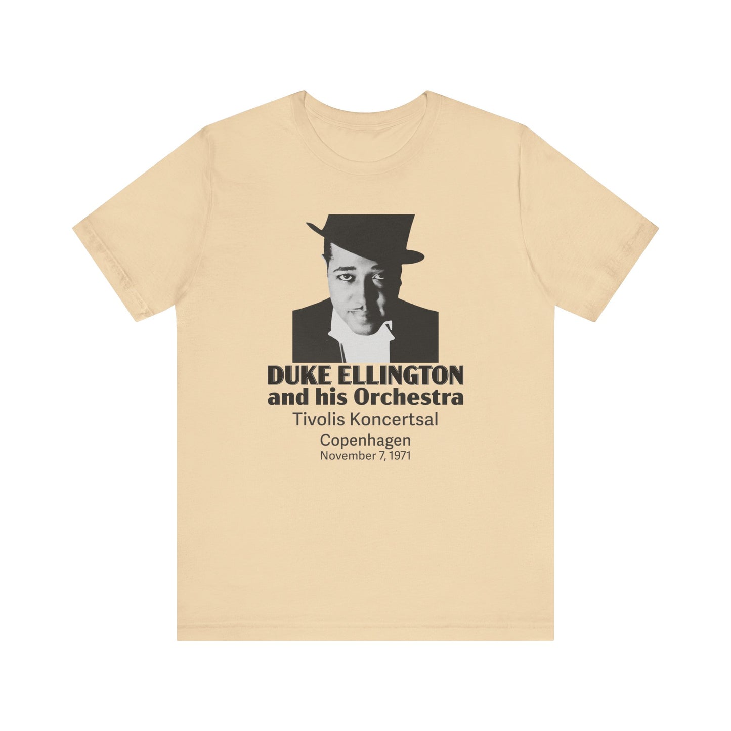 Duke Ellington at Tivoli Gardens - Jazz Concert Poster - Unisex T-Shirt