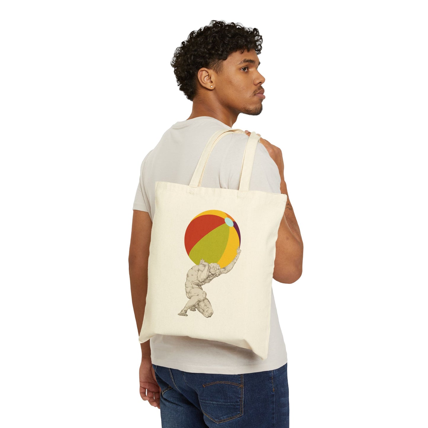 Atlas beachball beach tote