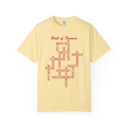 St Louis Cardinals Hall of Famers Crossword Unisex T-Shirt
