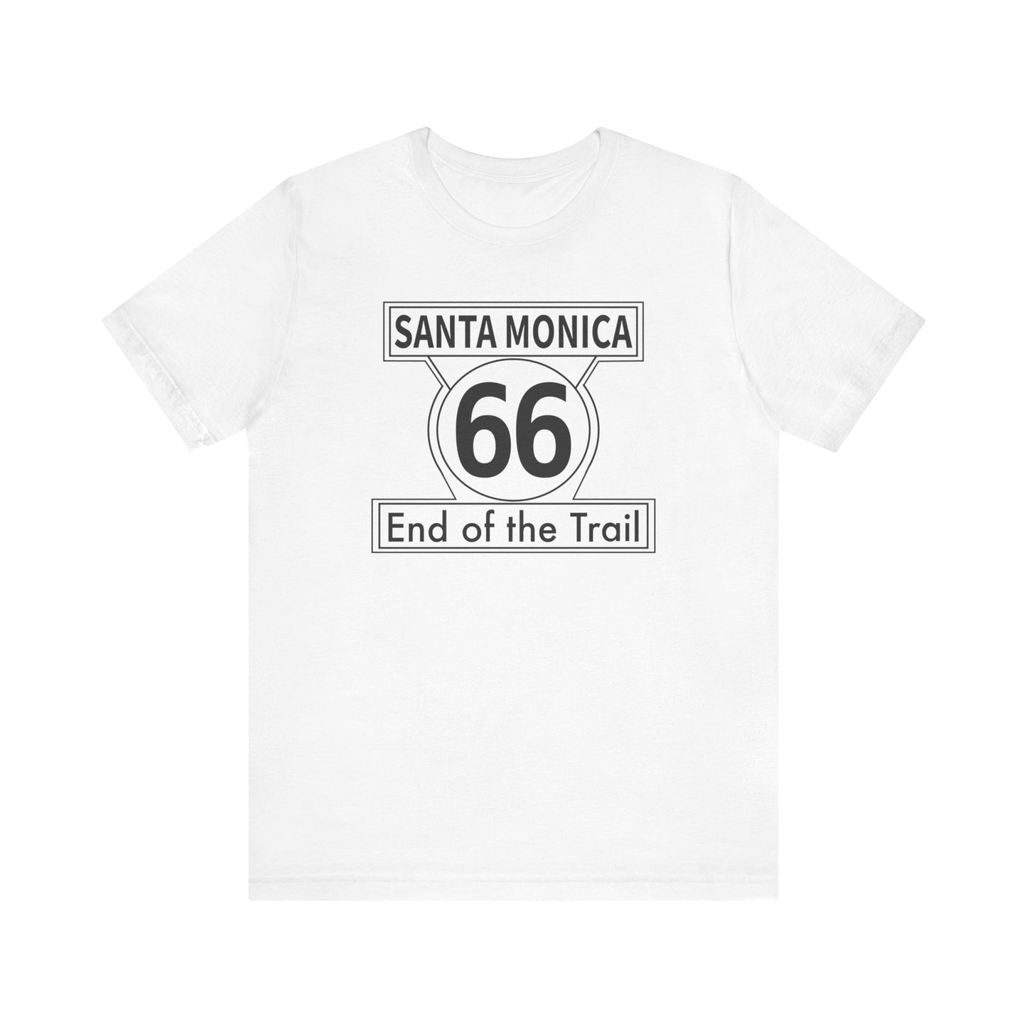 Santa Monica Route 66 - Unisex Tee