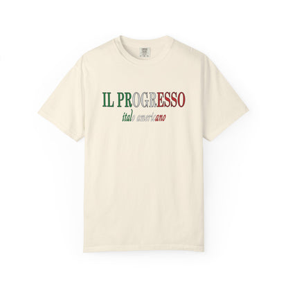 Il Progresso T-Shirt Italian Newspaper Unisex Tee