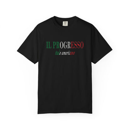 Il Progresso T-Shirt Italian Newspaper Unisex Tee