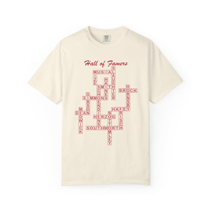 St Louis Cardinals Hall of Famers Crossword Unisex T-Shirt