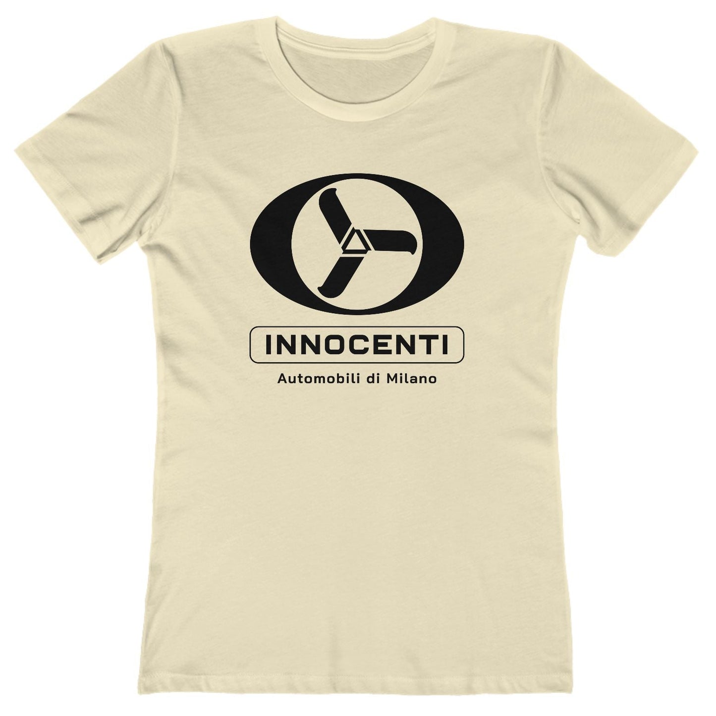 T-shirt with Innocenti steering wheel graphic