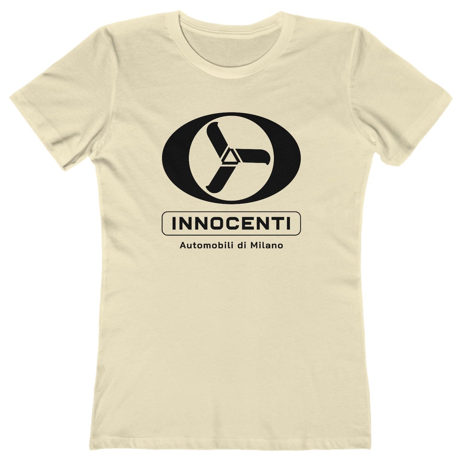 T-shirt with Innocenti steering wheel graphic