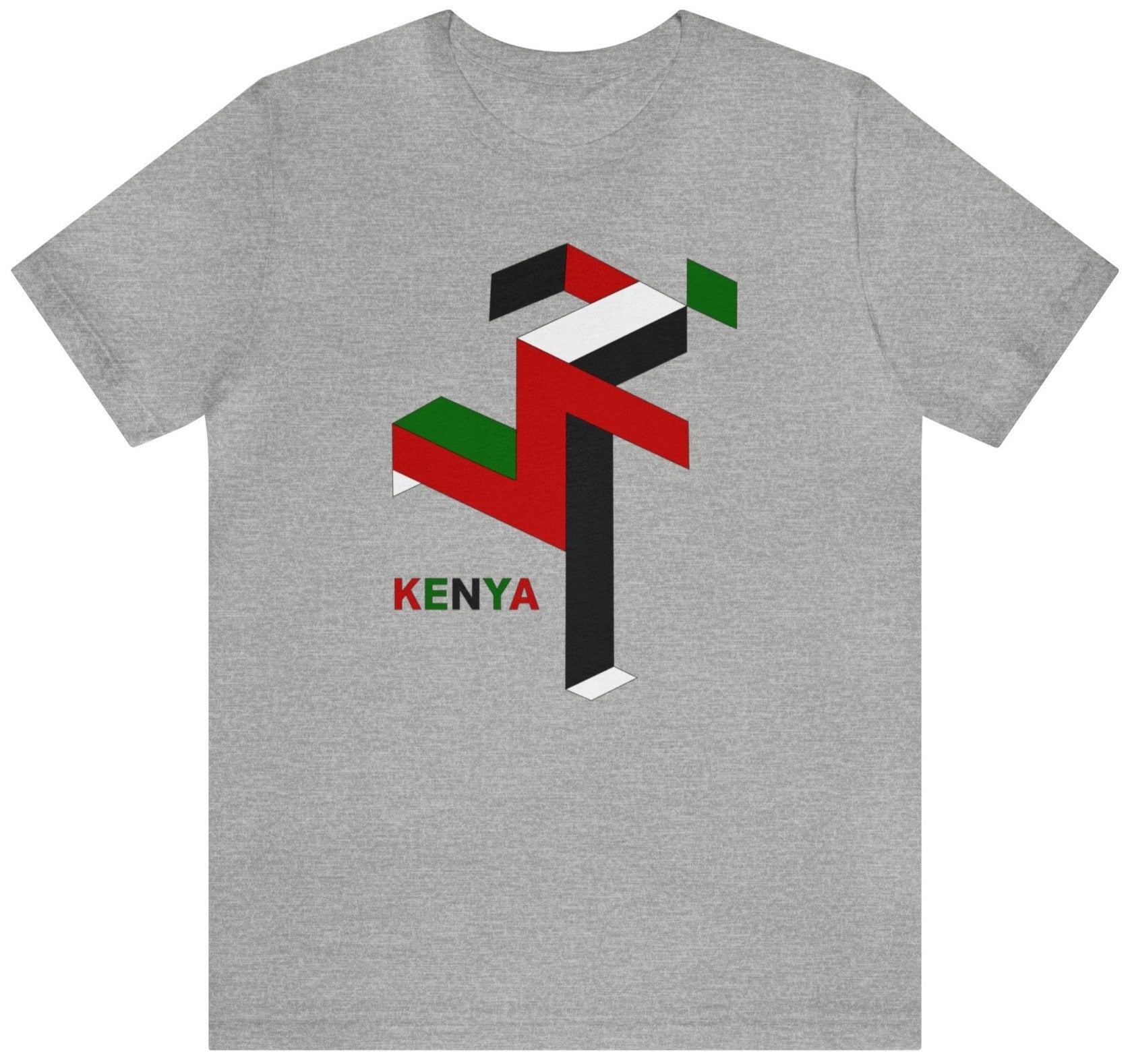 Kenya runner Olympics t shirt