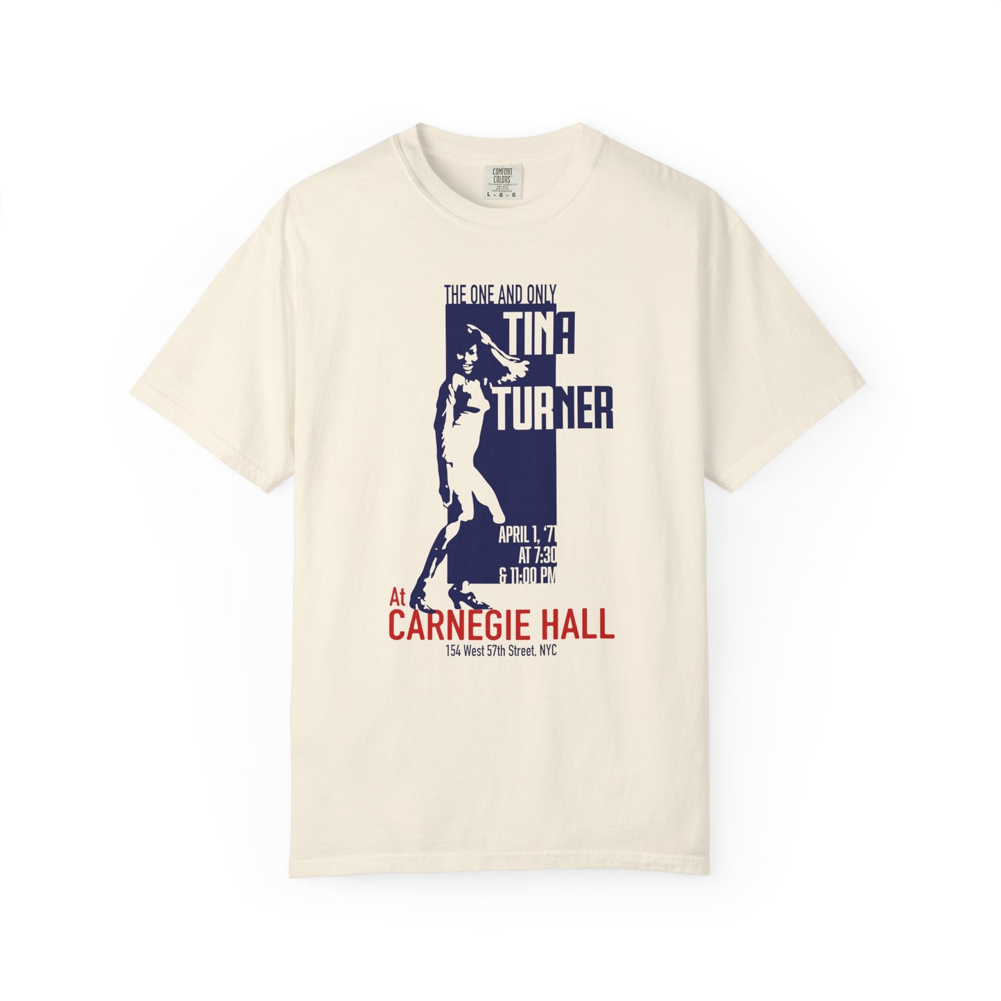 Tina Turner T-Shirt Carnegie Hall Unisex