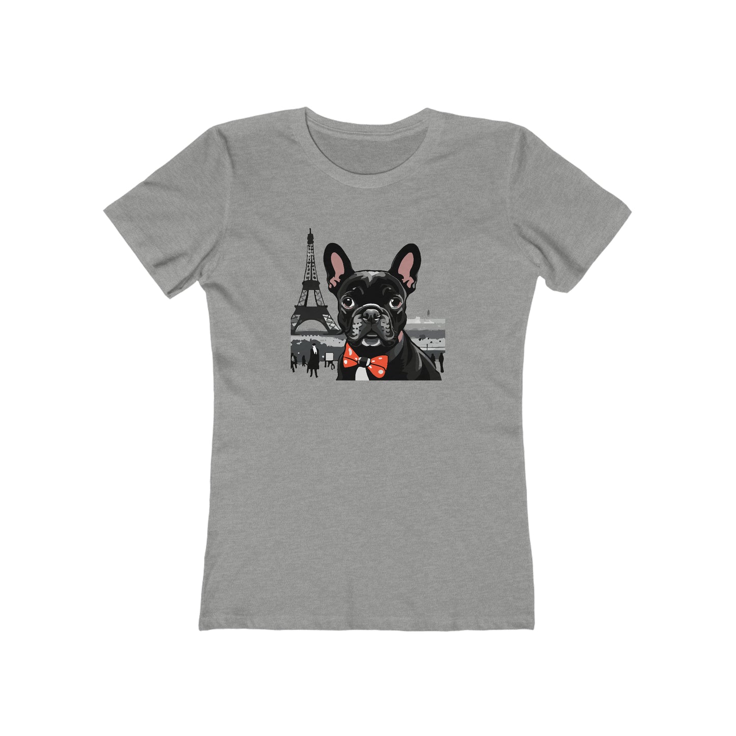 French Bulldog in Paris - Women's T-Shirt
