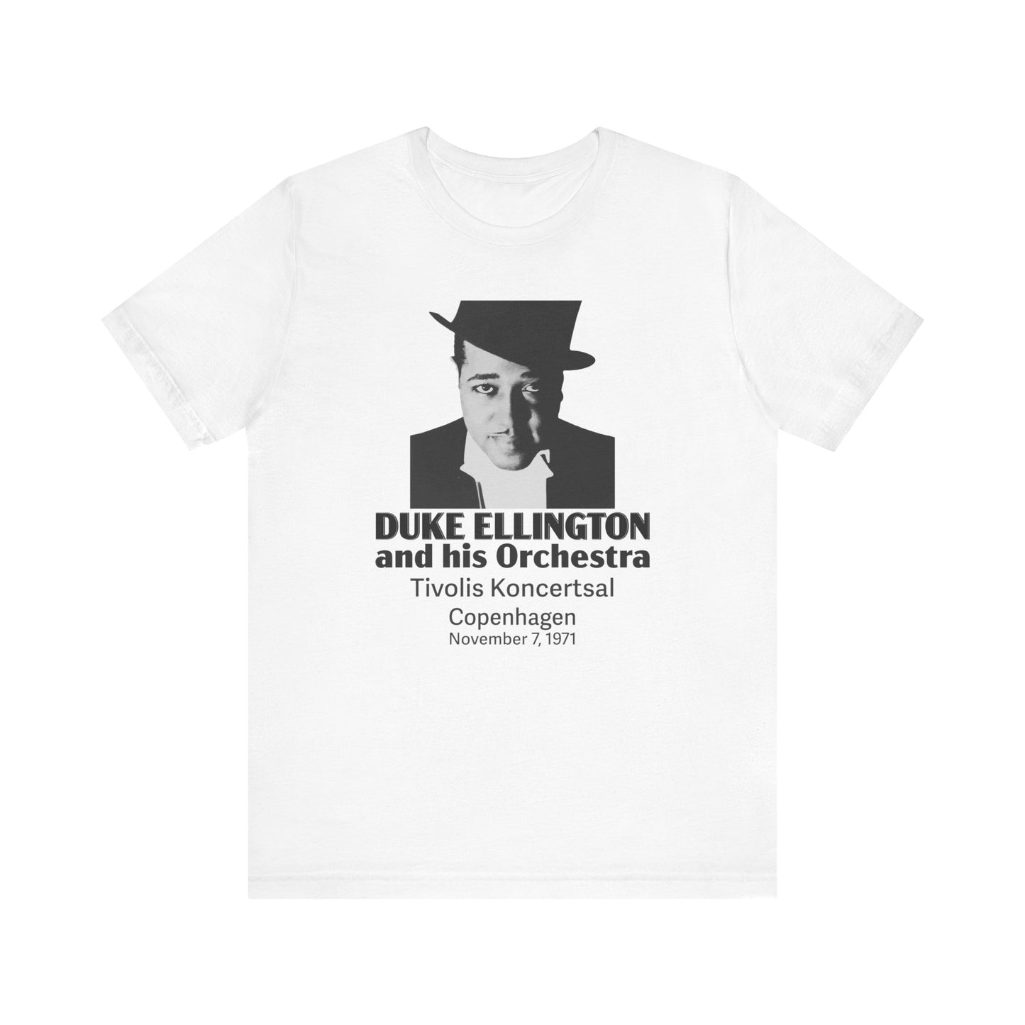 Duke Ellington at Tivoli Gardens - Jazz Concert Poster - Unisex T-Shirt