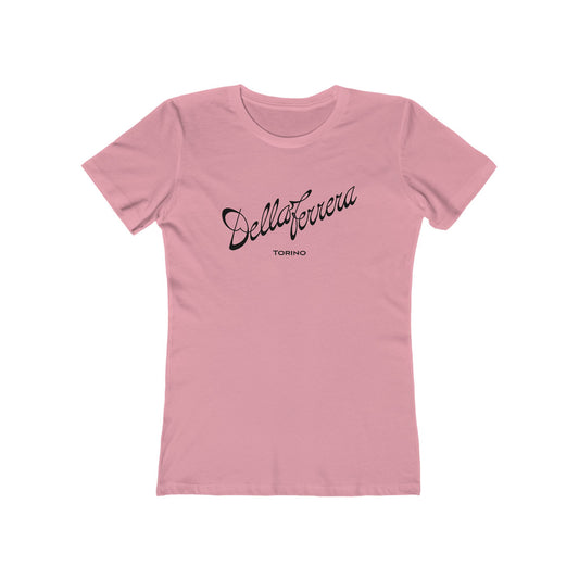 Della Ferrera T-Shirt Torino Italian Motorcycle Tee Women's