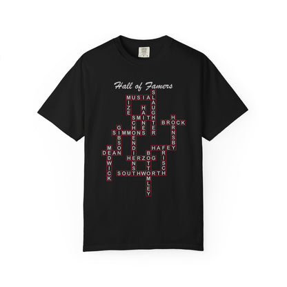 St Louis Cardinals Hall of Famers Crossword Unisex T-Shirt
