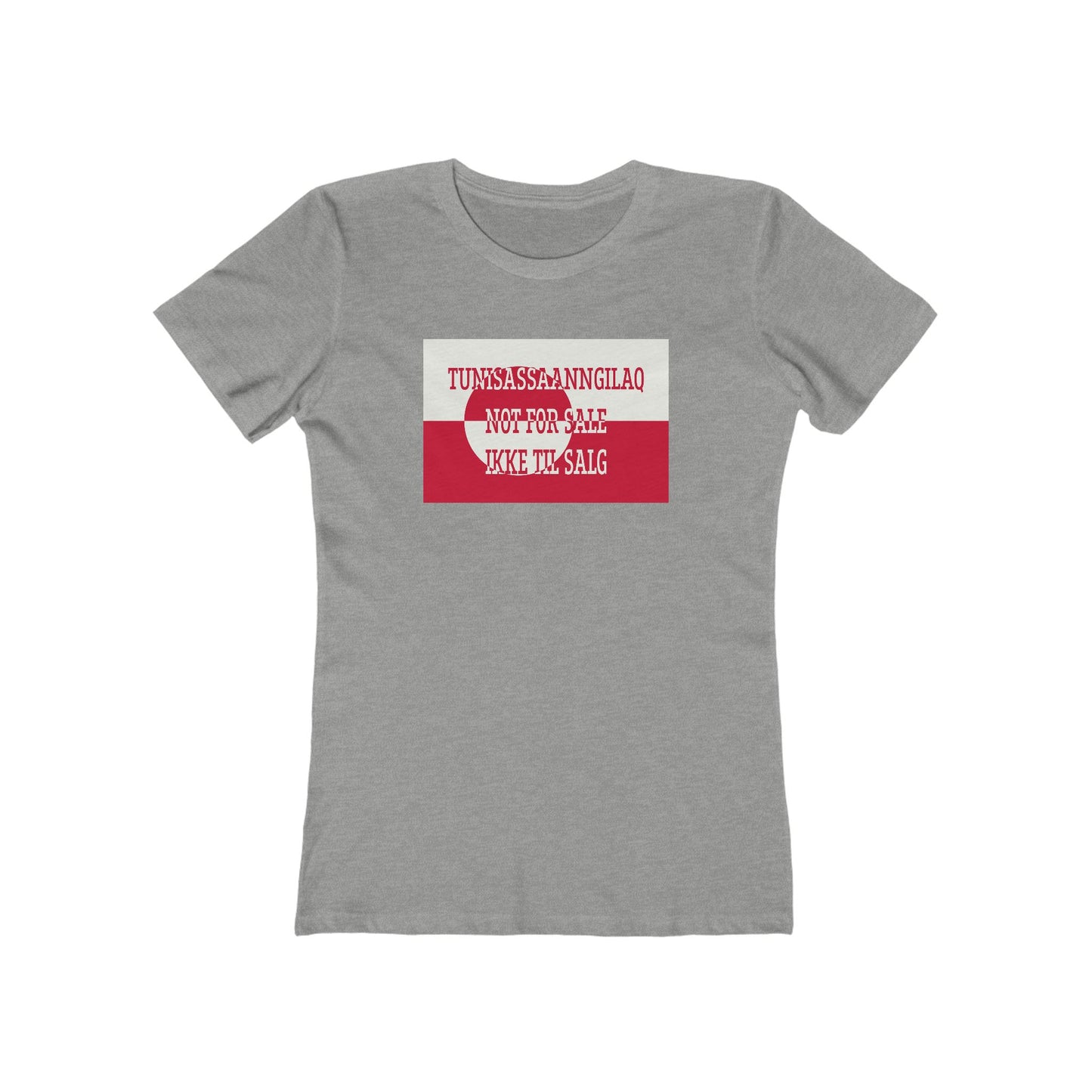 Greenland Flag Not For Sale Women's T-Shirt