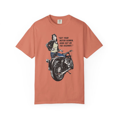Born to be Wild T-Shirt Motorcycle Tee Unisex