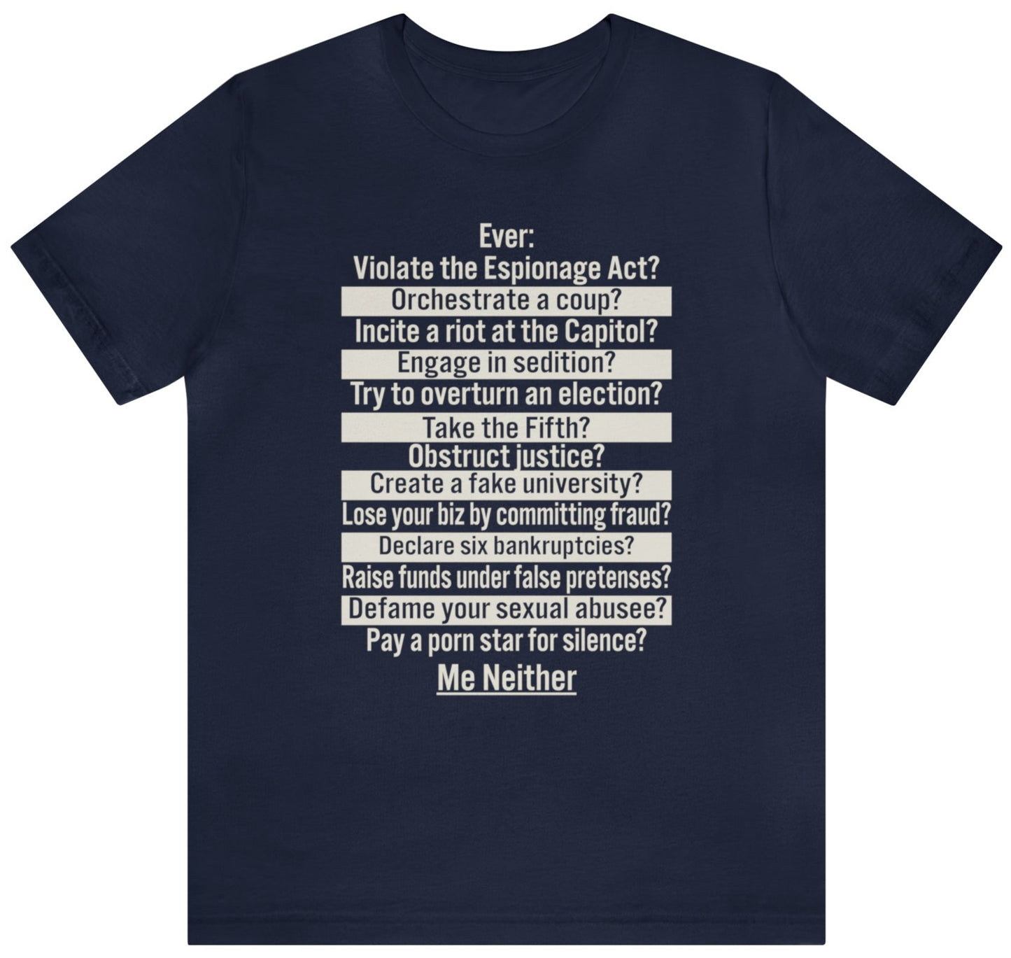 Me Neither - Unisex T-Shirt