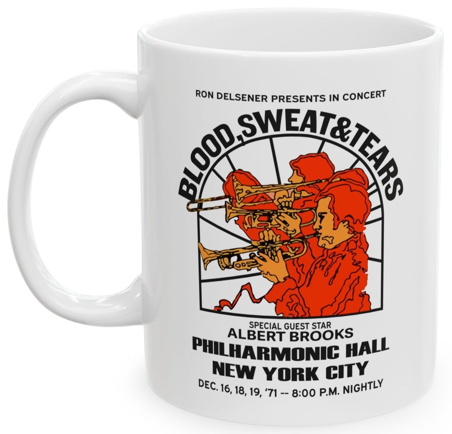 Blood Sweat & Tears coffee mug