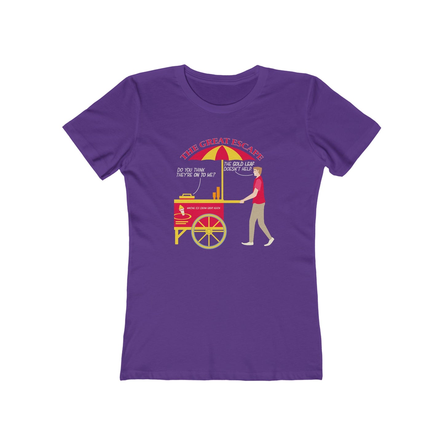 Great Escape T-Shirt Funny Political Tee Women's