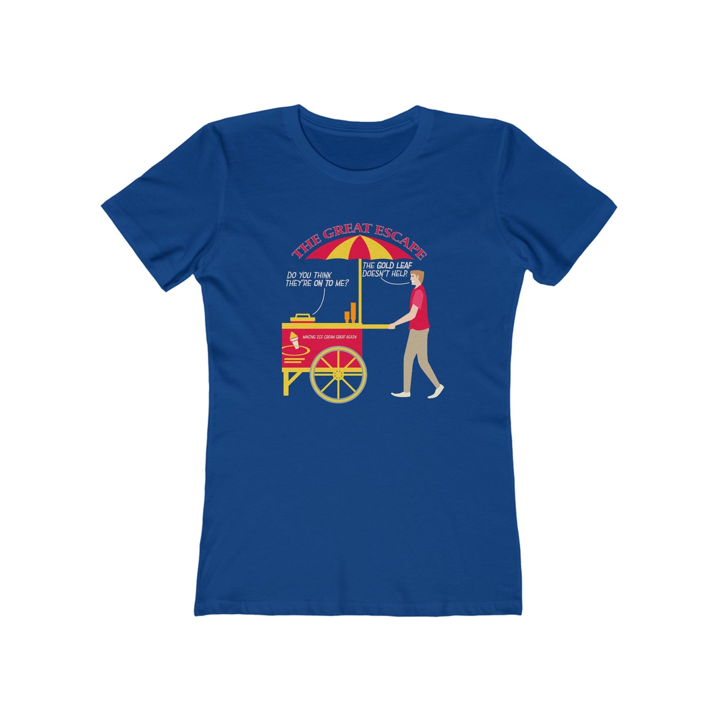 Great Escape T-Shirt Funny Political Tee Women's