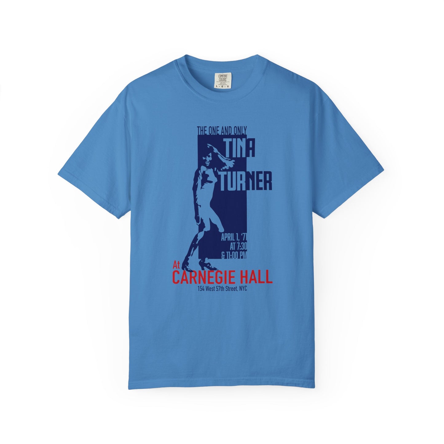 Tina Turner T-Shirt Carnegie Hall Unisex