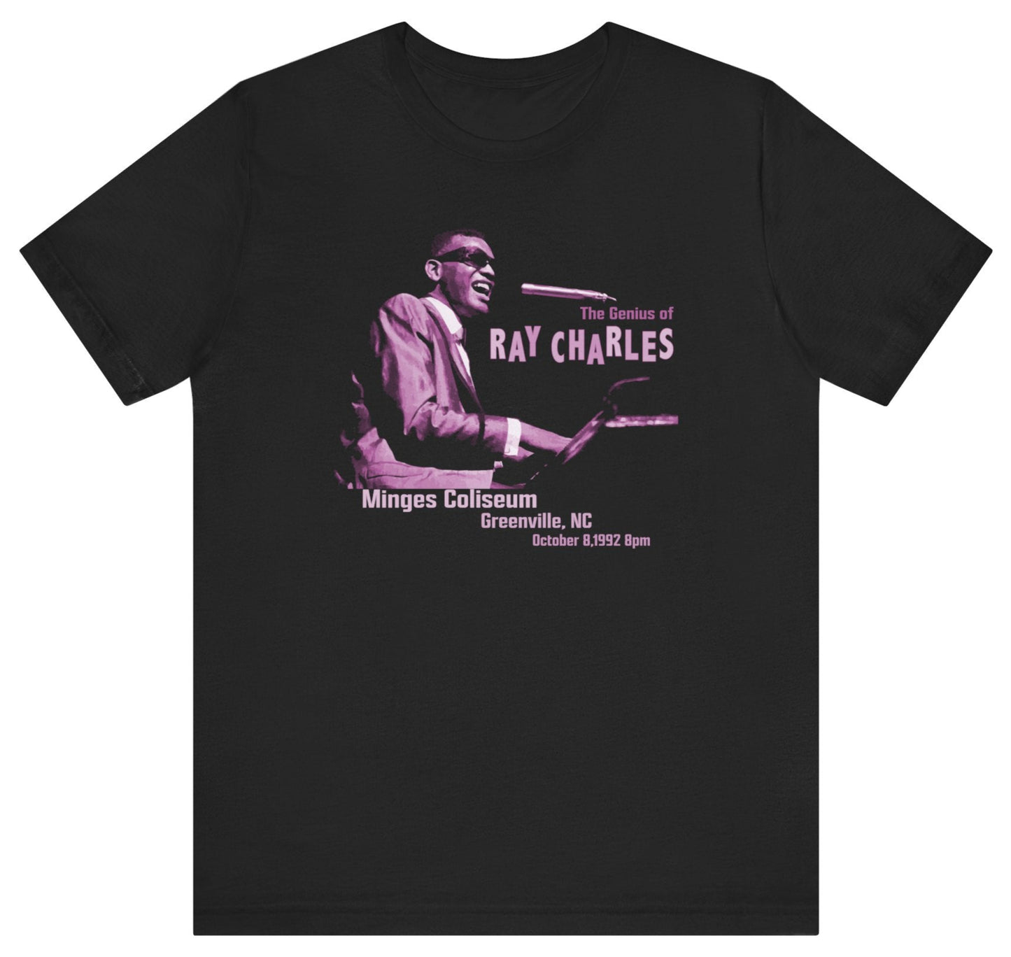 Ray Charles Minges Coliseum t-shirt