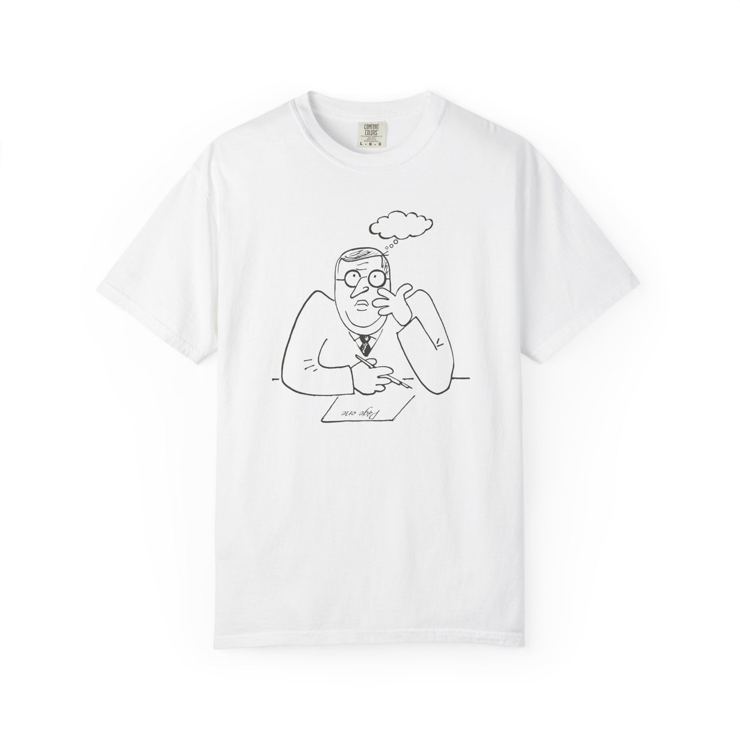 Blank Mind T-Shirt Writer's Block Tee Unisex