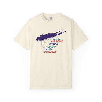 Lido Beach Clubs Unisex T-Shirt