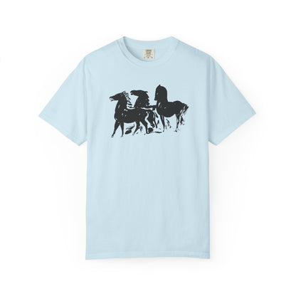 3 Horses Unisex T-Shirt