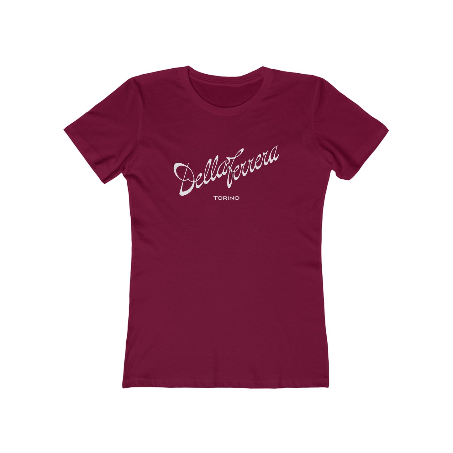 Della Ferrera T-Shirt Torino Italian Motorcycle Tee Women's
