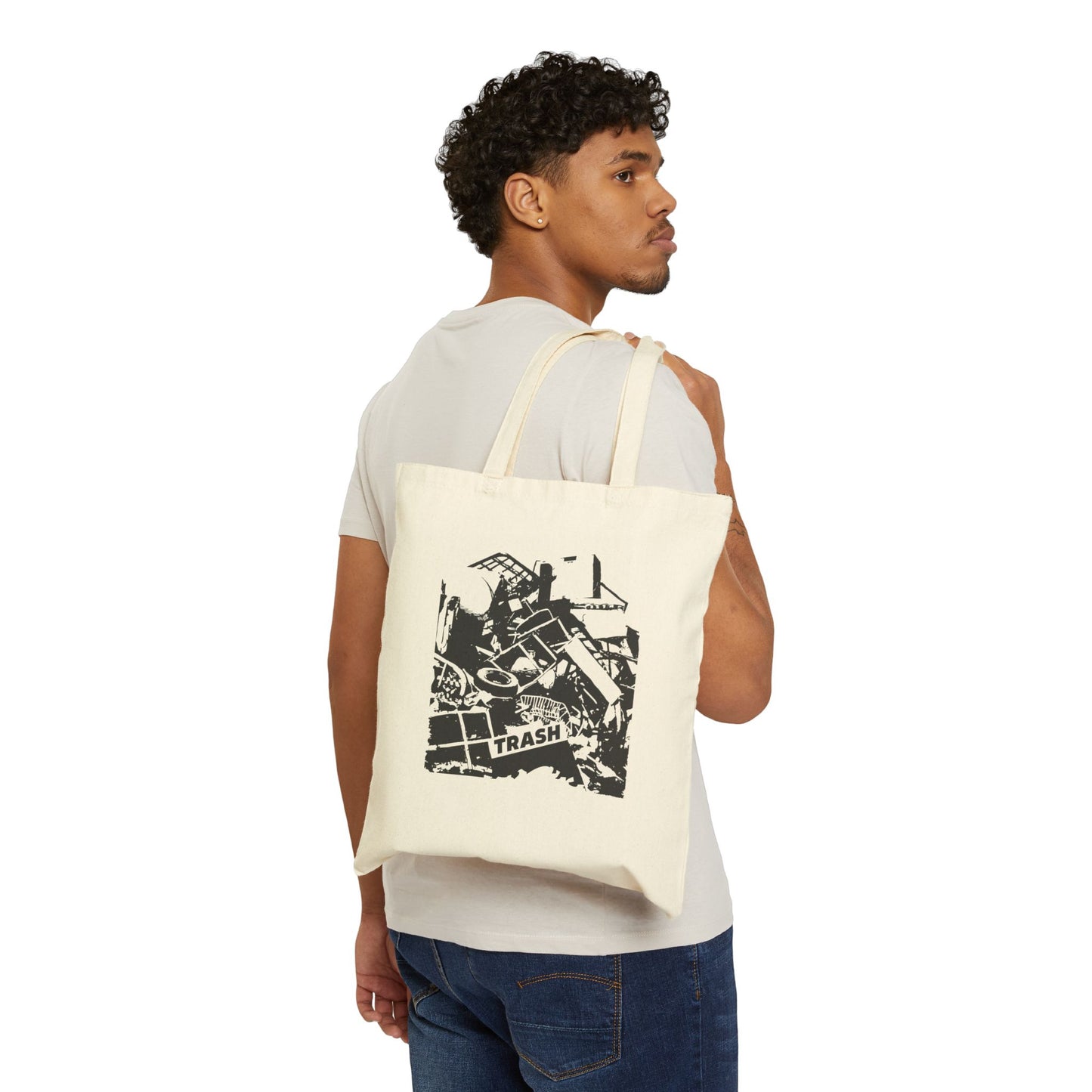 Trash Canvas Tote Bag