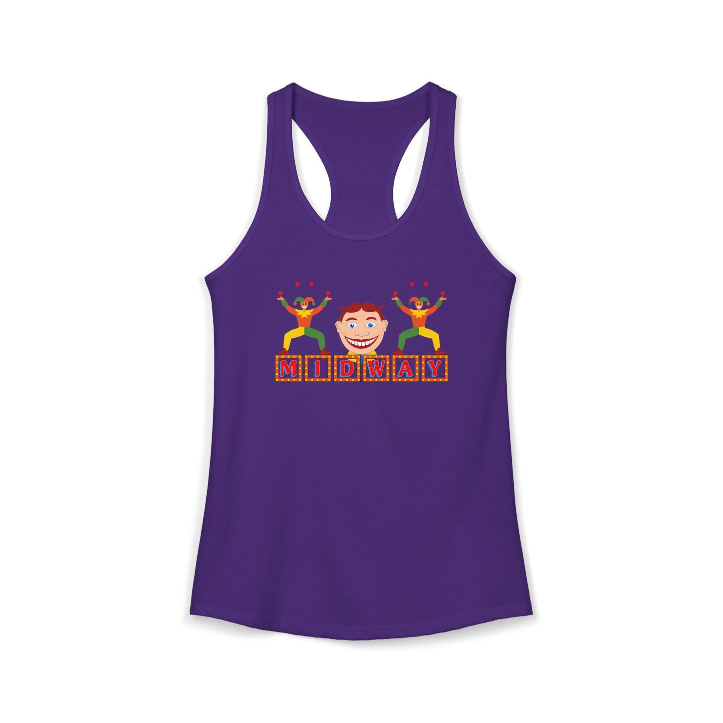 Carnival Midway Tank Top Women's Racerback