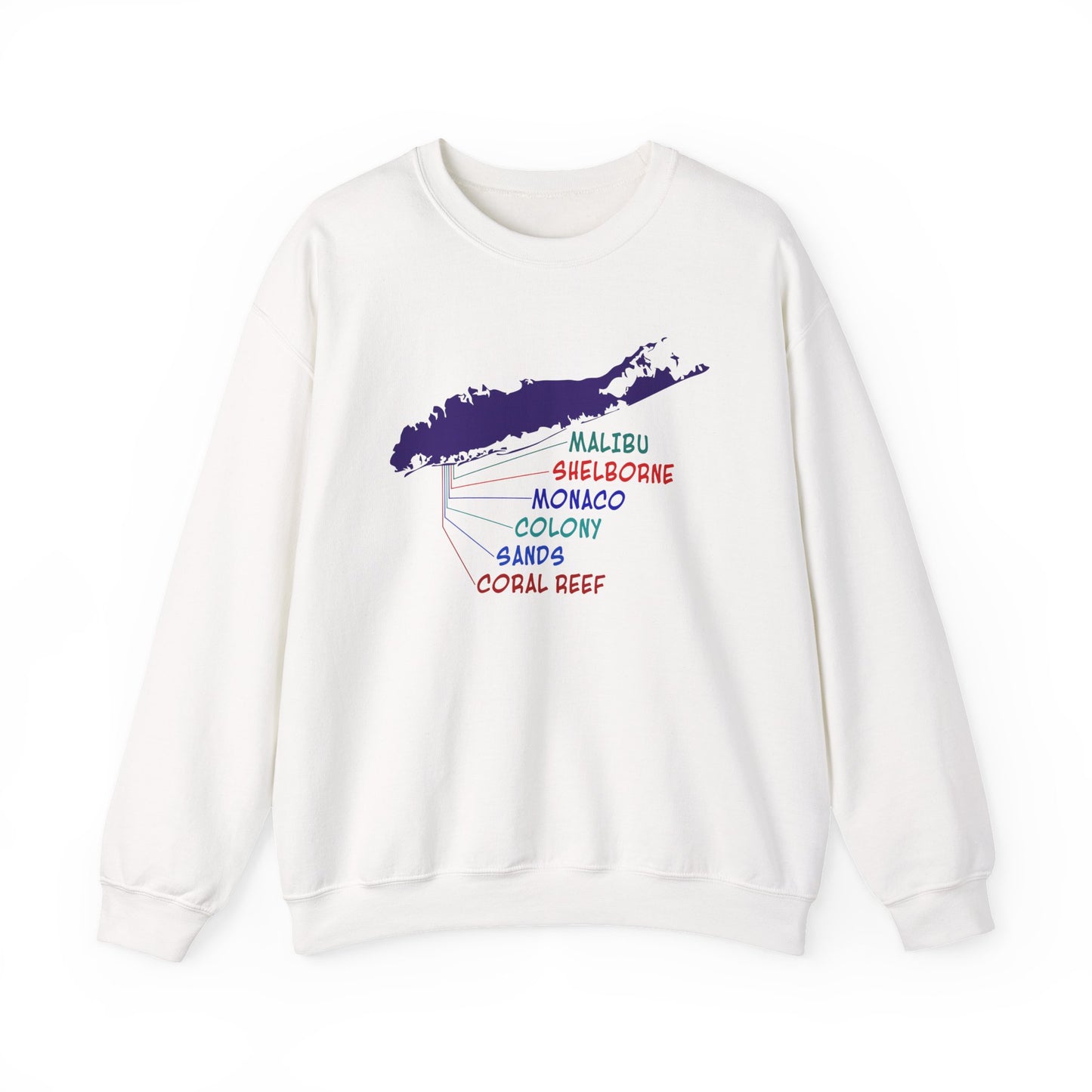 Lido Beach Clubs Unisex Sweatshirt