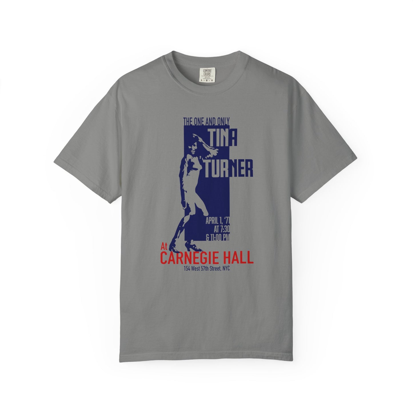 Tina Turner T-Shirt Carnegie Hall Unisex