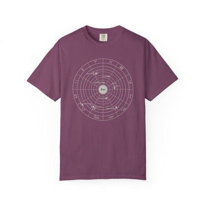 Solar System and Zodiac T-Shirt Unisex